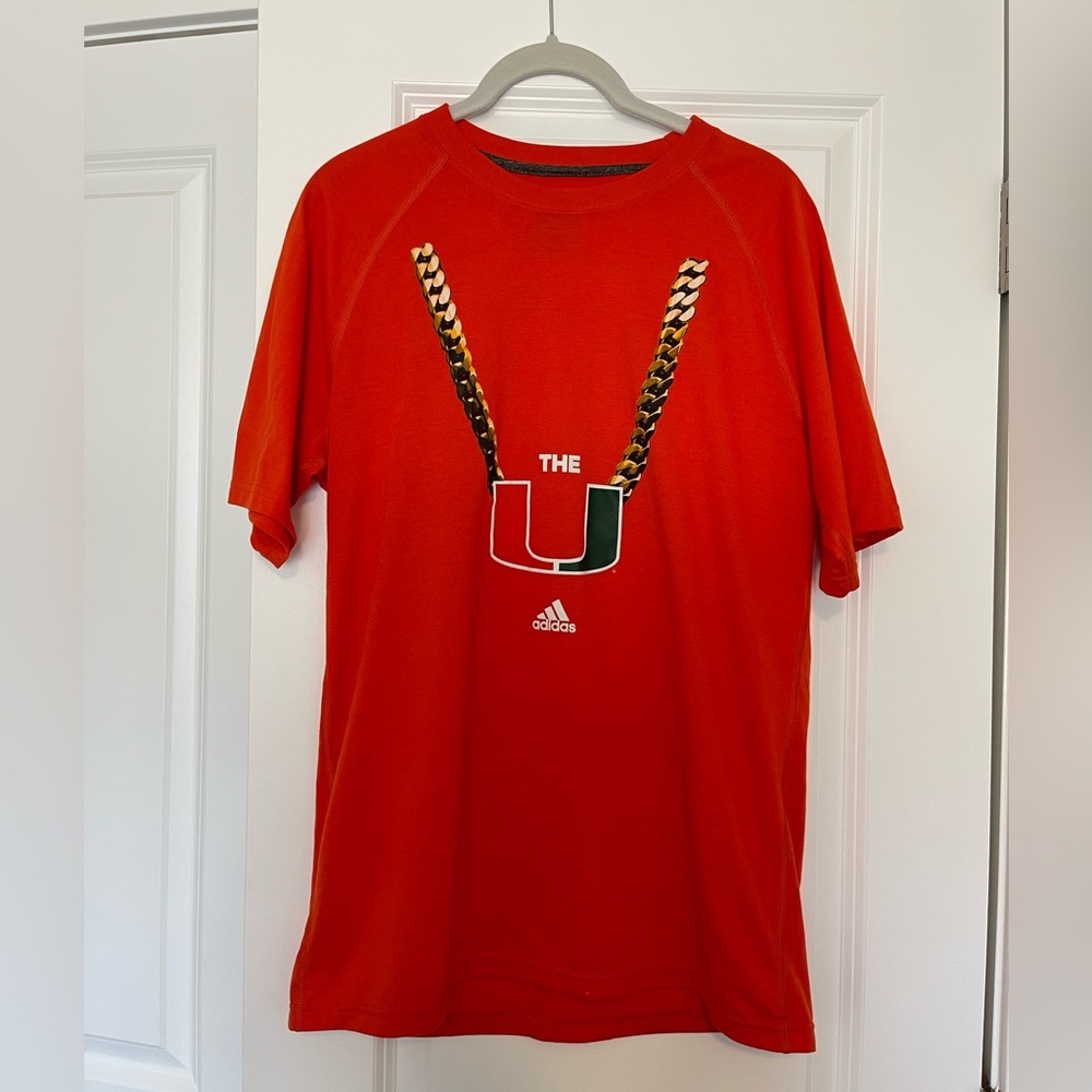 Adidas University of Miami T-Shirt